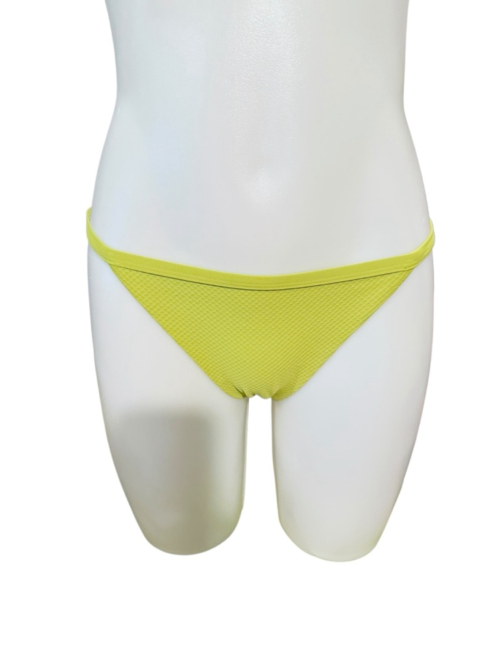Women's CALIA Bikini Bottom high leg S Lime Green